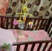 Baby Cot (3 level adjustable with mattress, quilt and bumper) photo 1