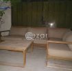 5 seat corner garden couche + table photo 1