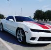 Camaro ss white with orange/red stripes Still under warranty. - صورة 4