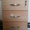 Very good quality cupboard, side table with roller photo 2