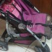 Junior baby stroller in good condition and bed photo 2