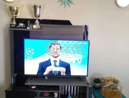 Tv table with storage for sale in Qatar