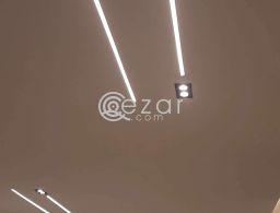 Gypsum board decor,partition,wall moulding work etc.70245680 in Qatar