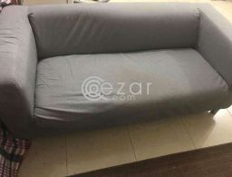 Couch for sale from ikea in good condition for sale in Qatar