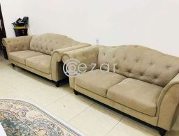 BROWUN COLOR SOFA SET for sale in Qatar