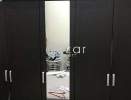 Urgent sale 5 doors Wardrobe in mint condition for sale in Qatar