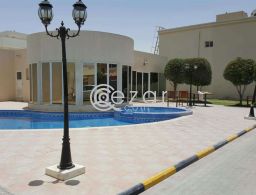 3 BHK Compound Villa With balcony, gymnasium and swimming pool At Old Airpor للإيجار في قطر