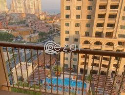 Semi furnished studio in the pearl ( Porto Arabia ) for rent in Qatar
