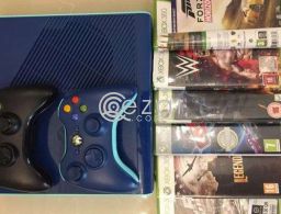 XBox 360 + 6 games in Qatar