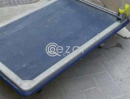 Office table and big trolley for sale for sale in Qatar
