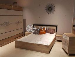 Furniture bed mattress and TV and dining table for sale in Qatar