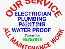 PLUMBER ELECTRICIAN PAINTING TABUK TAILS  ALL MAINTENANCE WORKER AVAILABLE in Qatar