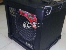 Roland cube bass guitar amp 20w in Qatar