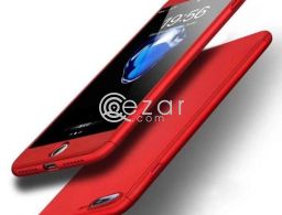 360 Degree Full Protection for iPhone 8 and 8+, Iphone 7 & 7+, IPhone 6 & 6+ With TEMPERED GLASS. in Qatar