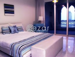 4 Bedroom Brand New Semi-Furnished Apartments in Viva Bahriya are now available for rent with an offer of 2 month free rent for rent in Qatar