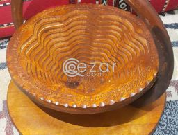 Wooden Handicrafts for daily use and Decorate for sale in Qatar