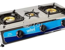 Sanford triple burner auto ignition Gas Stove in Qatar