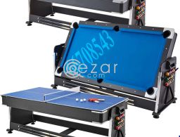 Billiard tennis table air hockey in Qatar