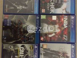 Playstation 4 500GB w/ 6 Games in Qatar
