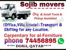 Moving shifting relocation services call 74456895 in Qatar