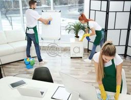 Skilled female and male cleaners staff available in Qatar