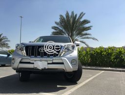 Toyota PRADO SILVER FULL OPTION for sale in Qatar