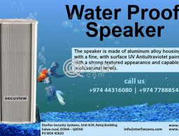 secuview waterproof speaker in Qatar