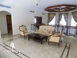Furnished 4-Bedroom Villa with Amazing Lagoona View for rent in Qatar