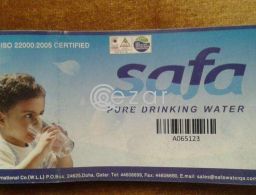 50 Water Bottle coupon -Al Safa-WITH 2 Free empty Bottles in Qatar