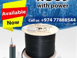 coaxial cable RG 59 with power in Qatar