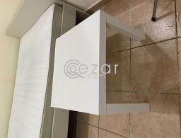 Bed frame and mattress for 600 for sale in Qatar
