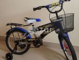 Blue bike for kids above 5 years old in Qatar