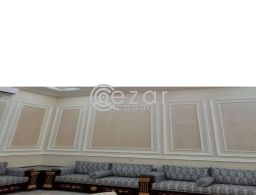 Gypsum board decor,partition,wall moulding work  in Qatar