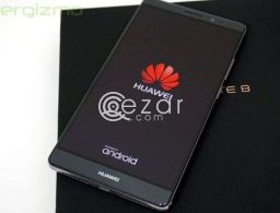 Huawei Mate 8 black in color with original accessories in Qatar