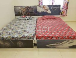 Kids bed rarely used in good condition for sale in Qatar
