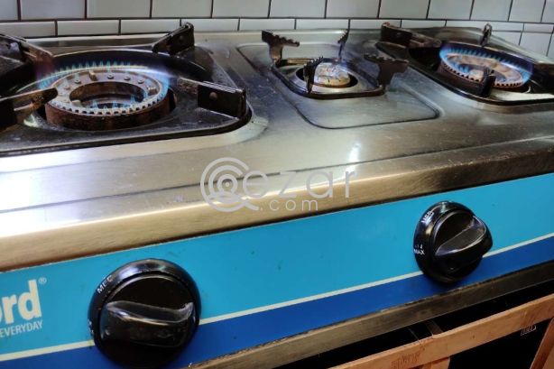 Sanford triple burner auto ignition Gas Stove photo 5