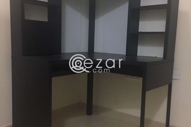 Study table with computer table photo 1