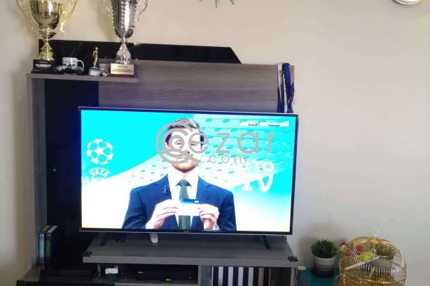 Tv table with storage photo 1