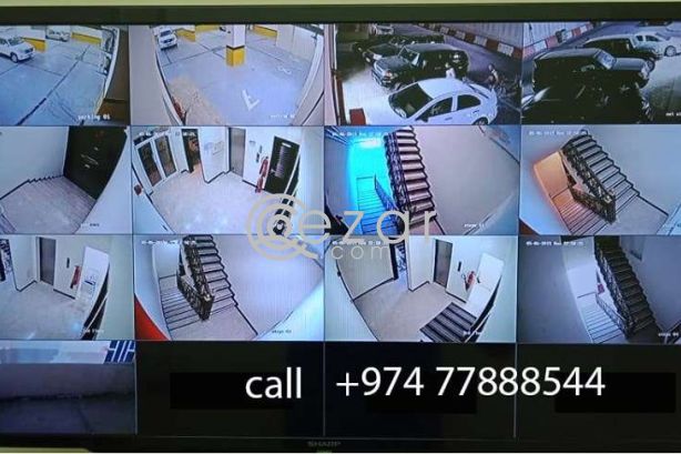 cctv camera installing and maintanance in qatar photo 2