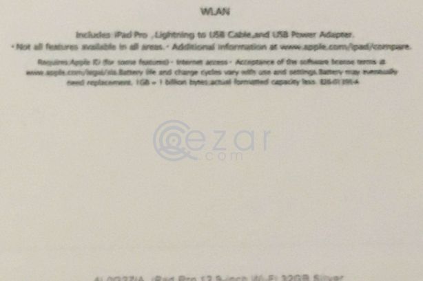 Ipad Pro 12.9 32 GB Brand New Sealed Box photo 2