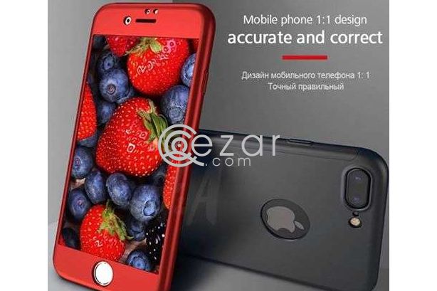 360 Degree Full Protection for iPhone 8 and 8+, Iphone 7 & 7+, IPhone 6 & 6+ With TEMPERED GLASS. photo 6