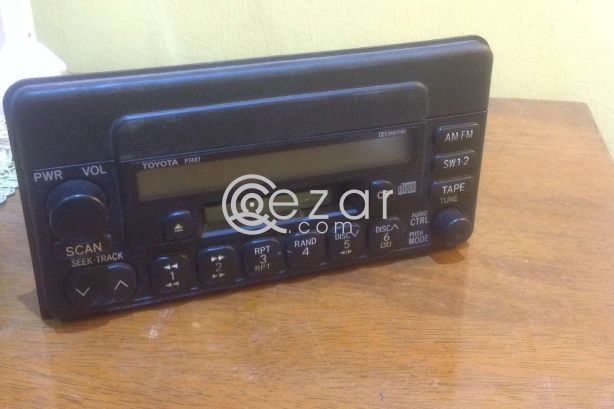 Toyota radio / cassette photo 2