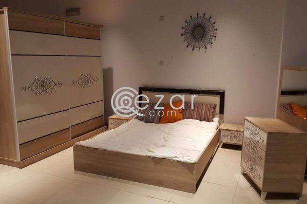 Furniture bed mattress and TV and dining table photo 4