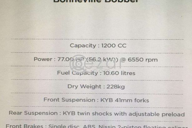 Brand New Motor Cycle on Urgent Sale (Win from Lucky draw at Qatar Duty Free) photo 3