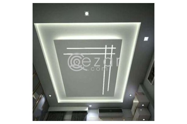 Gypsum board decor,partition,wall moulding work etc.70245680 photo 2