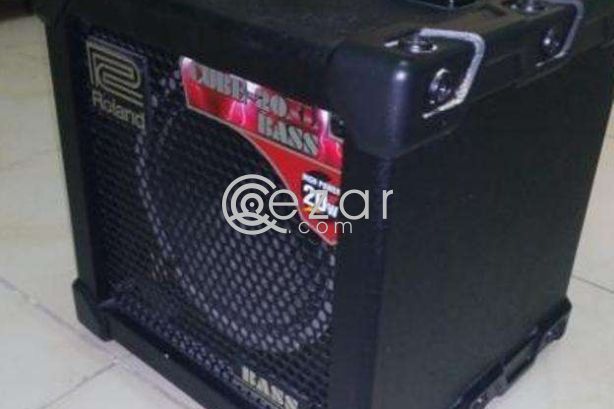 Roland cube bass guitar amp 20w photo 1