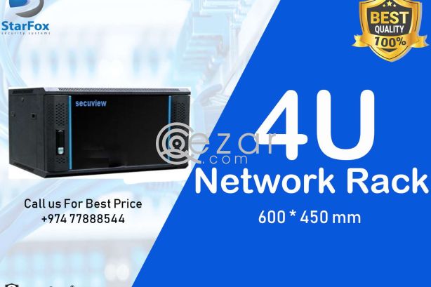 4 u network rack photo 1