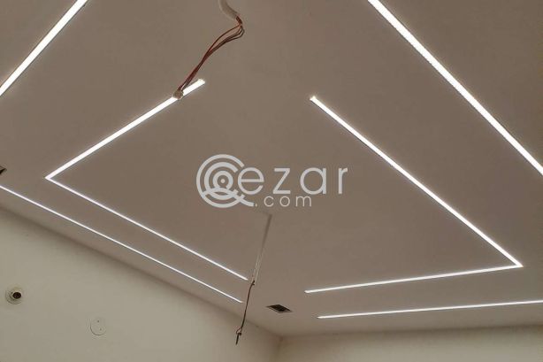 Gypsum board decor,partition,wall moulding work etc.70245680 photo 2