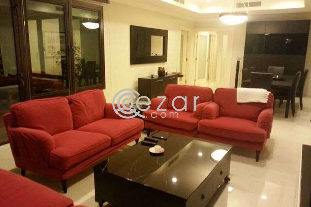 For rent fully furnished 3 bedroom + maid in the pearl photo %index%
