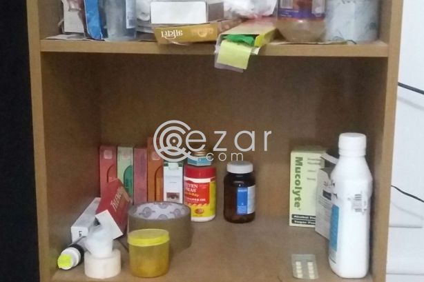 Very good quality cupboard, side table with roller photo 3